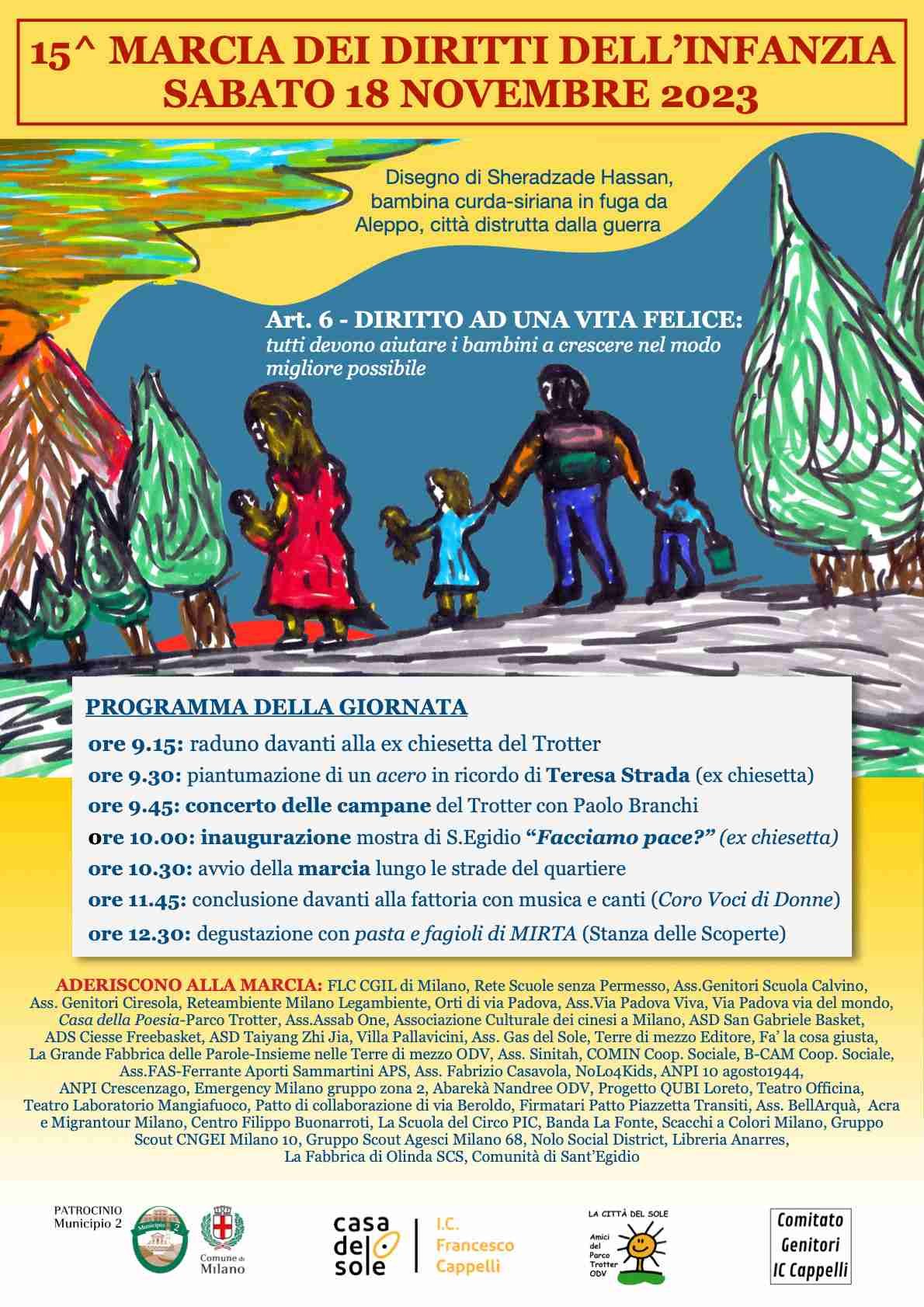 15^ MARCIA DEI DIRITTI DELL'INFANZIA