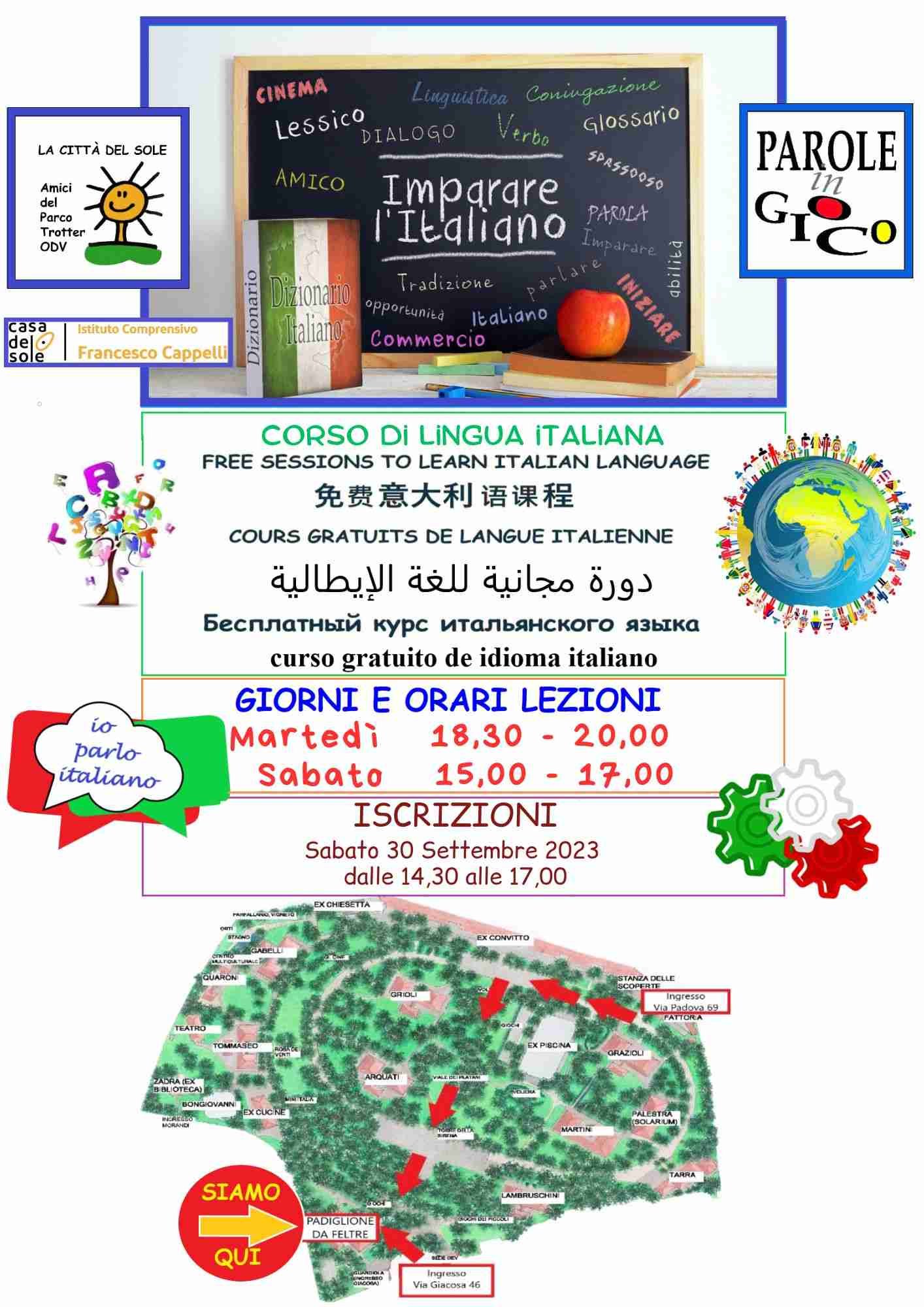 CORSO ADULTI DI PAROLE IN GIOCO