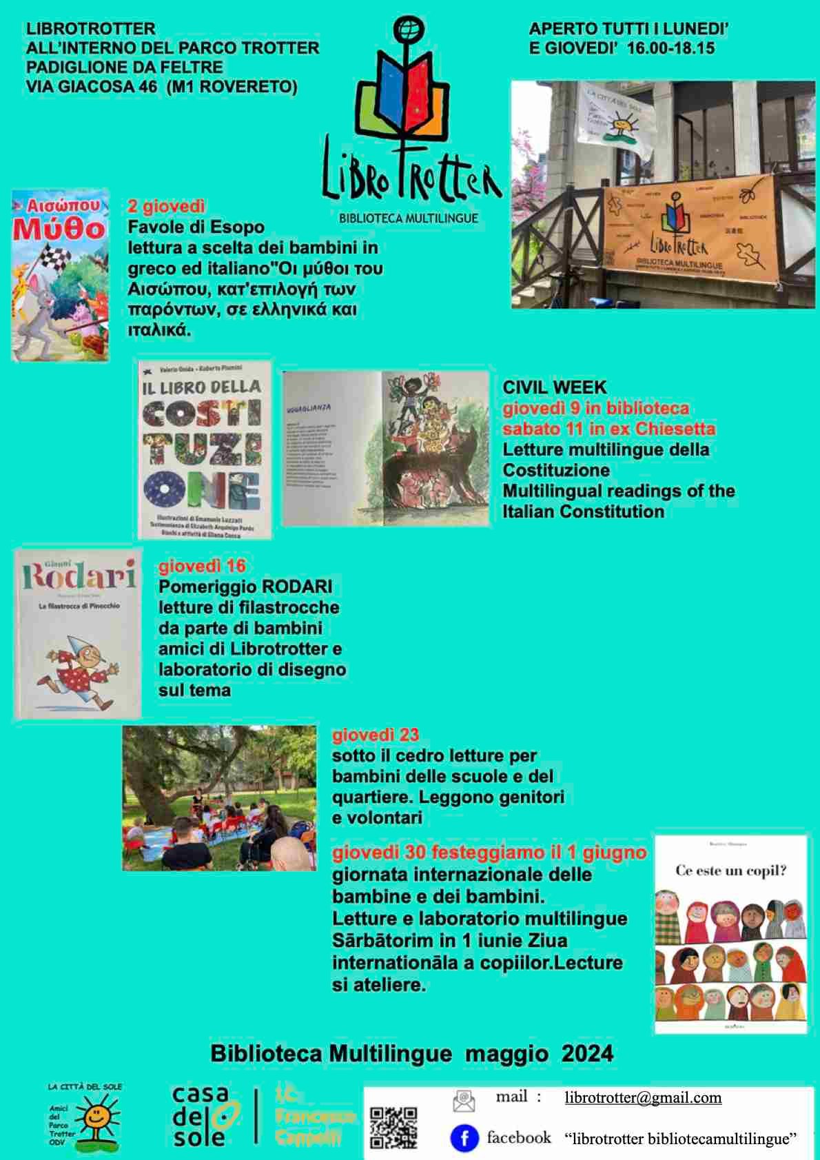 APPUNTAMENTI DEL MESE DI MAGGIO