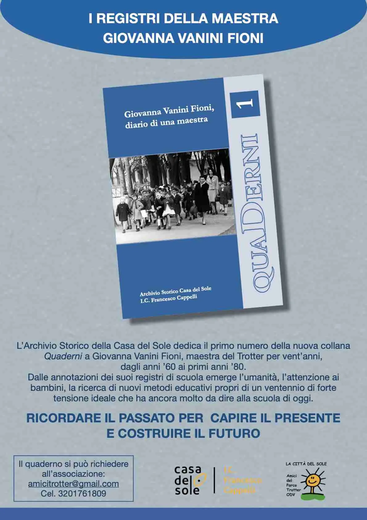 I REGISTRI DELLA MAESTRA GIOVANNA VANINI FIONI