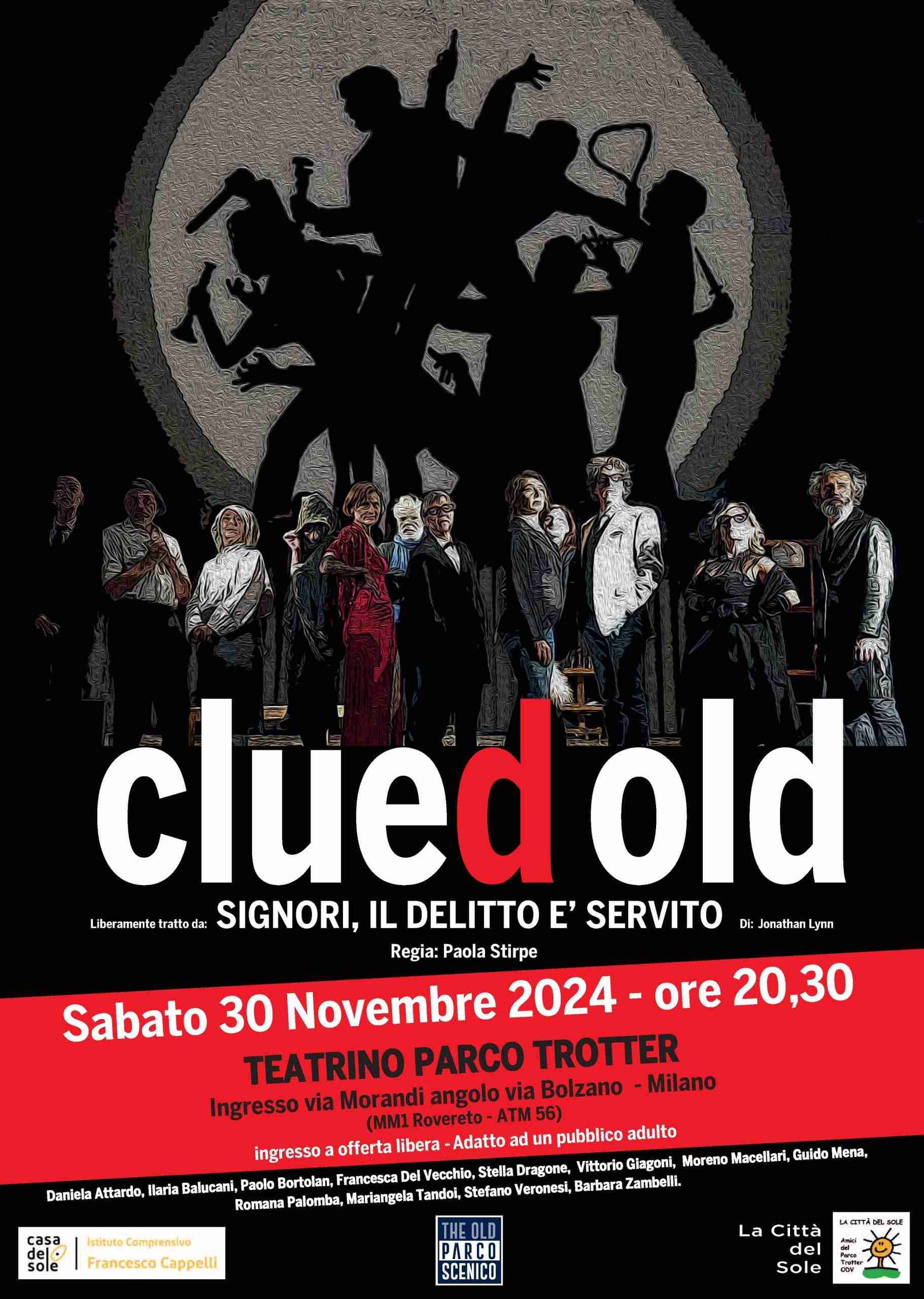 CLUED OLD, SIGNORI IL DELITTO È SERVITO