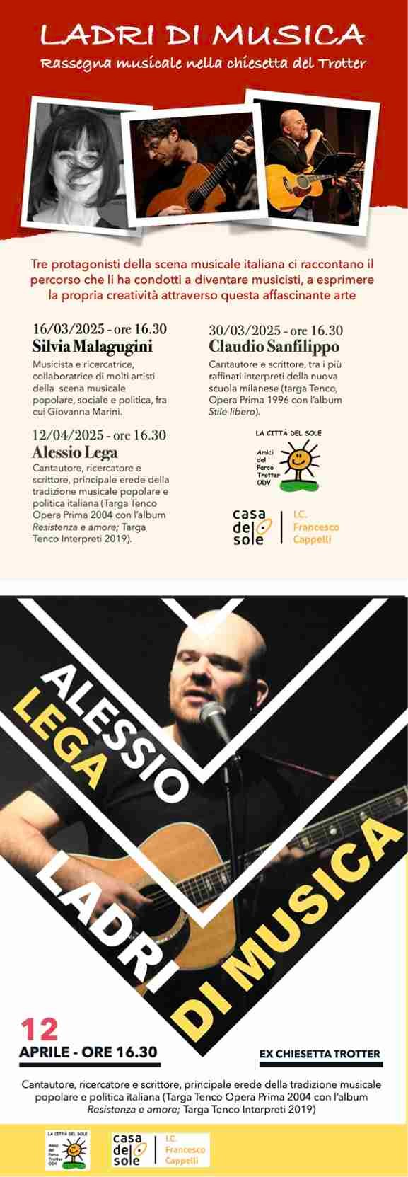 RASSEGNA MUSICALE AL TROTTER