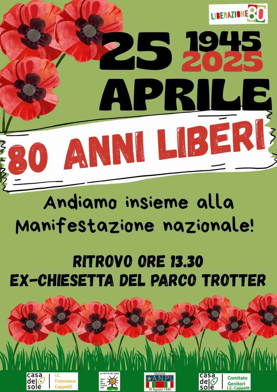 80° DELLA LIBERAZIONE: 25 APRILE 2025