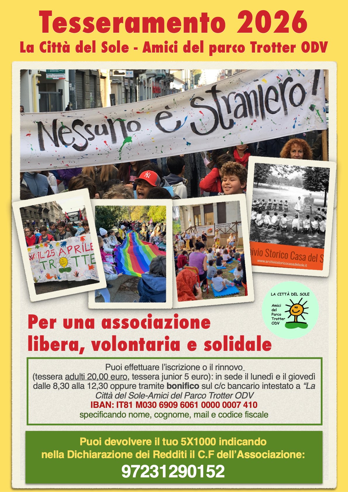 PER UNA ASSOCIAZIONE LIBERA, VOLONTARIA E SOLIDALE