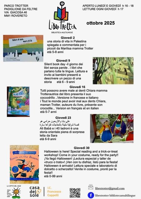 LIBROTROTTER BIBLIOTECA MULTILINGUE - OTTOBRE 2025