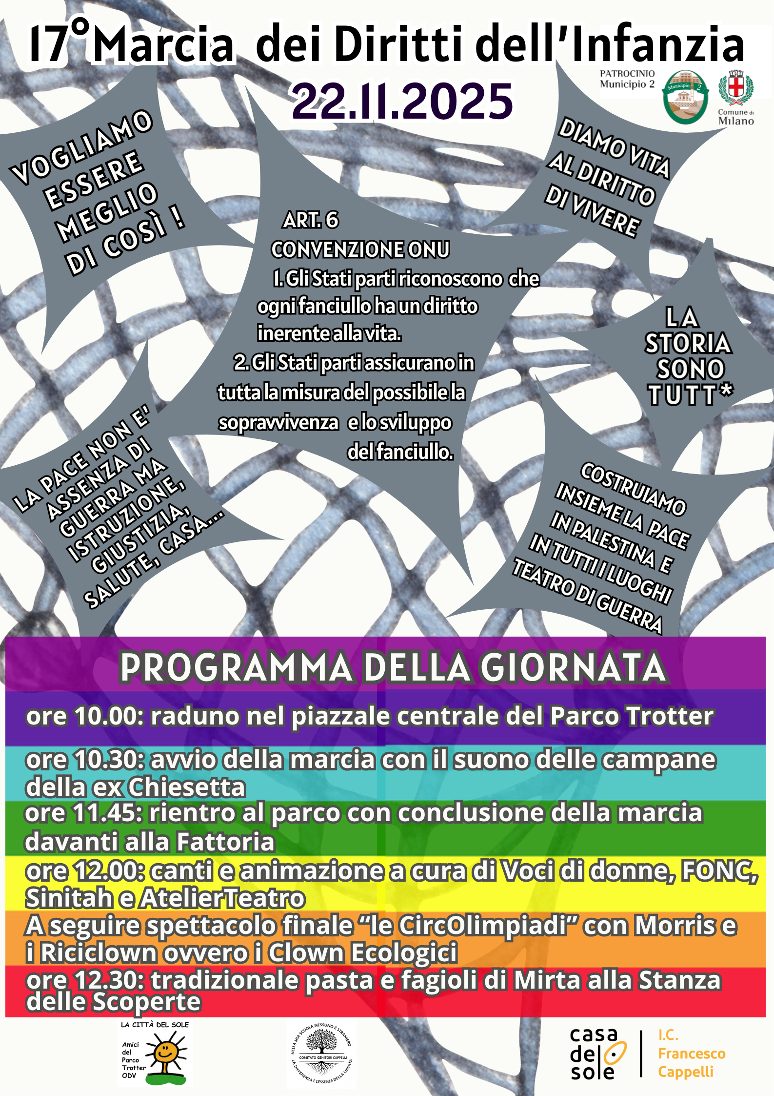 GIORNATA DEI DIRITTI DELL'INFANZIA 2025 AL TROTTER