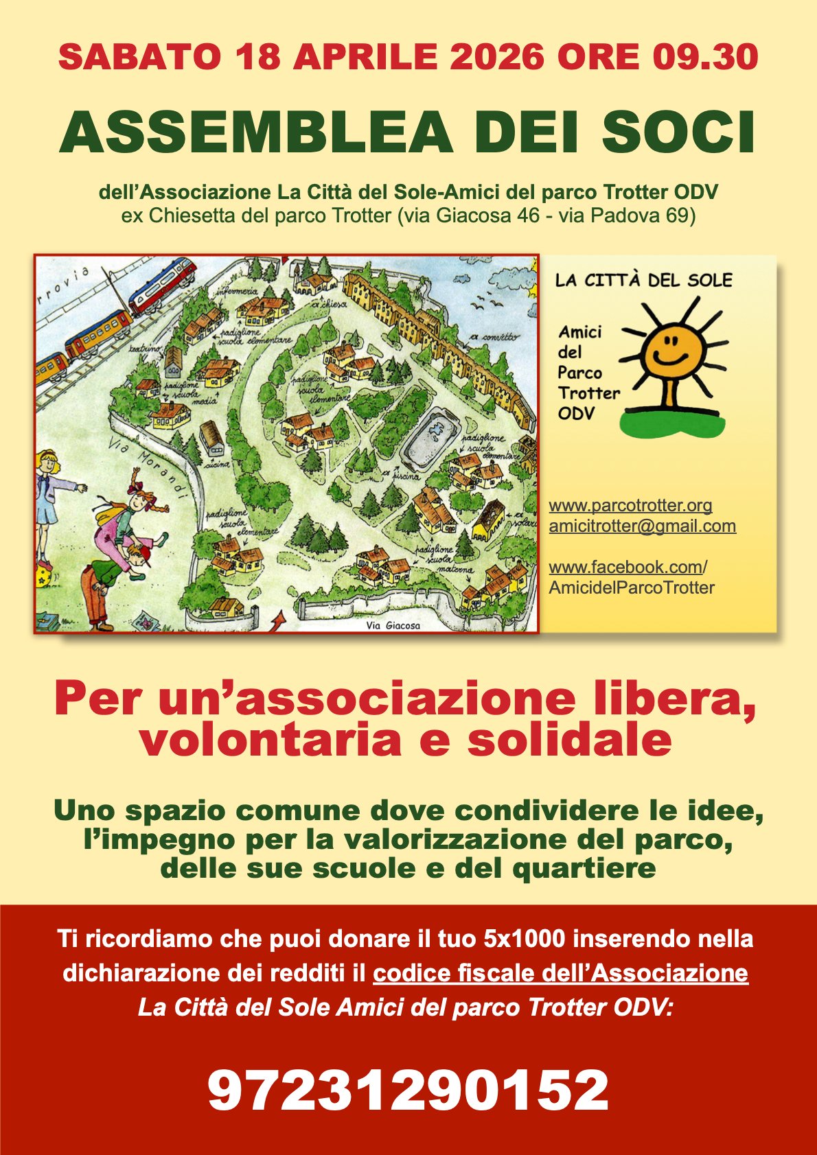 ASSEMBLEA DEGLI AMICI DEL PARCO TROTTER