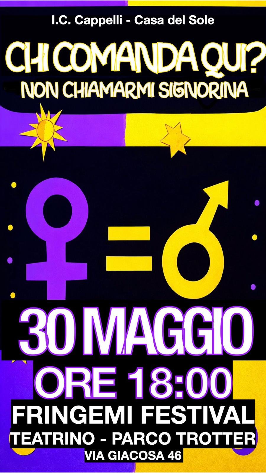 CHI COMANDA QUI? NON CHIAMARMI SIGNORINA
