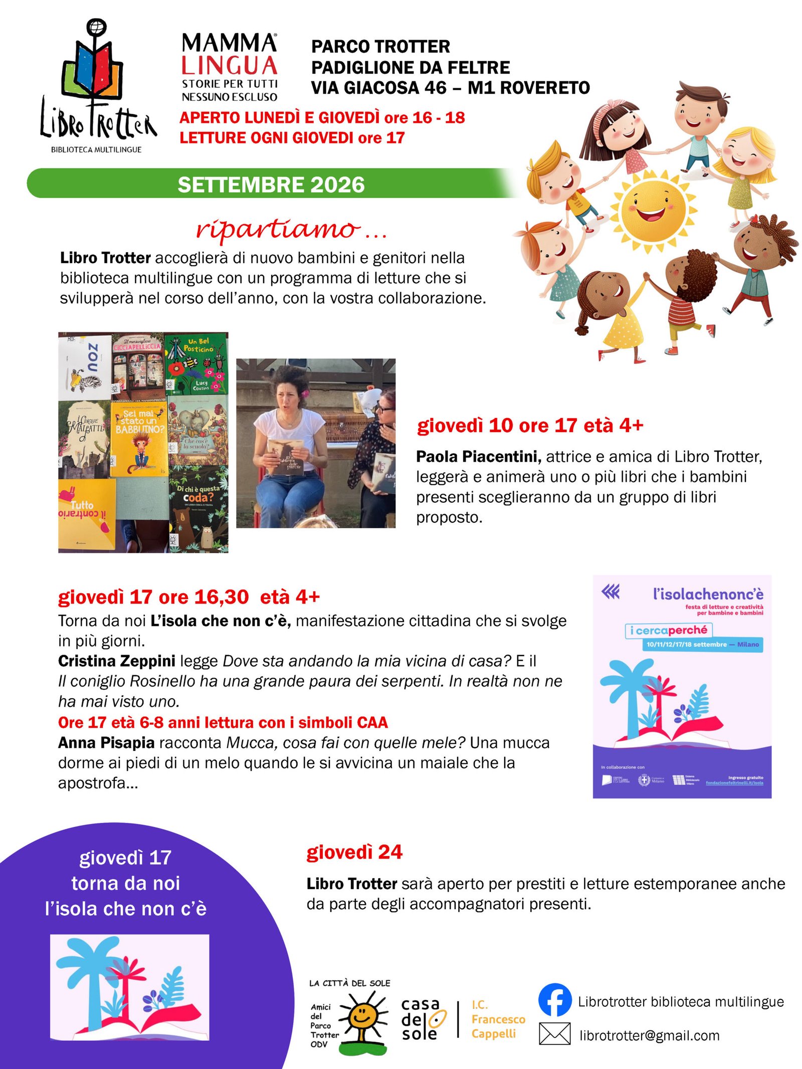LIBROTROTTER: SETTEMBRE 2026