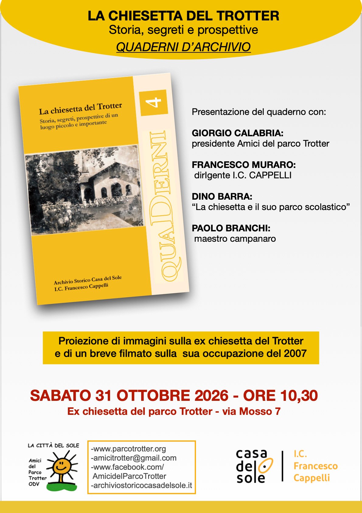 QUARTO QUADERNO DELL'ARCHIVIO STORICO